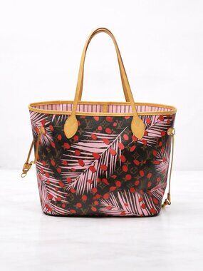 Authentic Louis Vuitton Neverfull MM Jungle Monogram Tote Bag